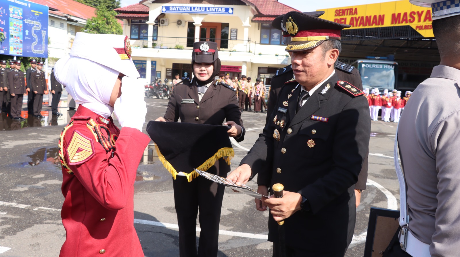 Polres HSU Gelar Upacara Hari Kesaktian Pancasila, Kapolres Ingatkan Pentingnya Menjaga Persatuan dan Nilai Luhur Bangsa