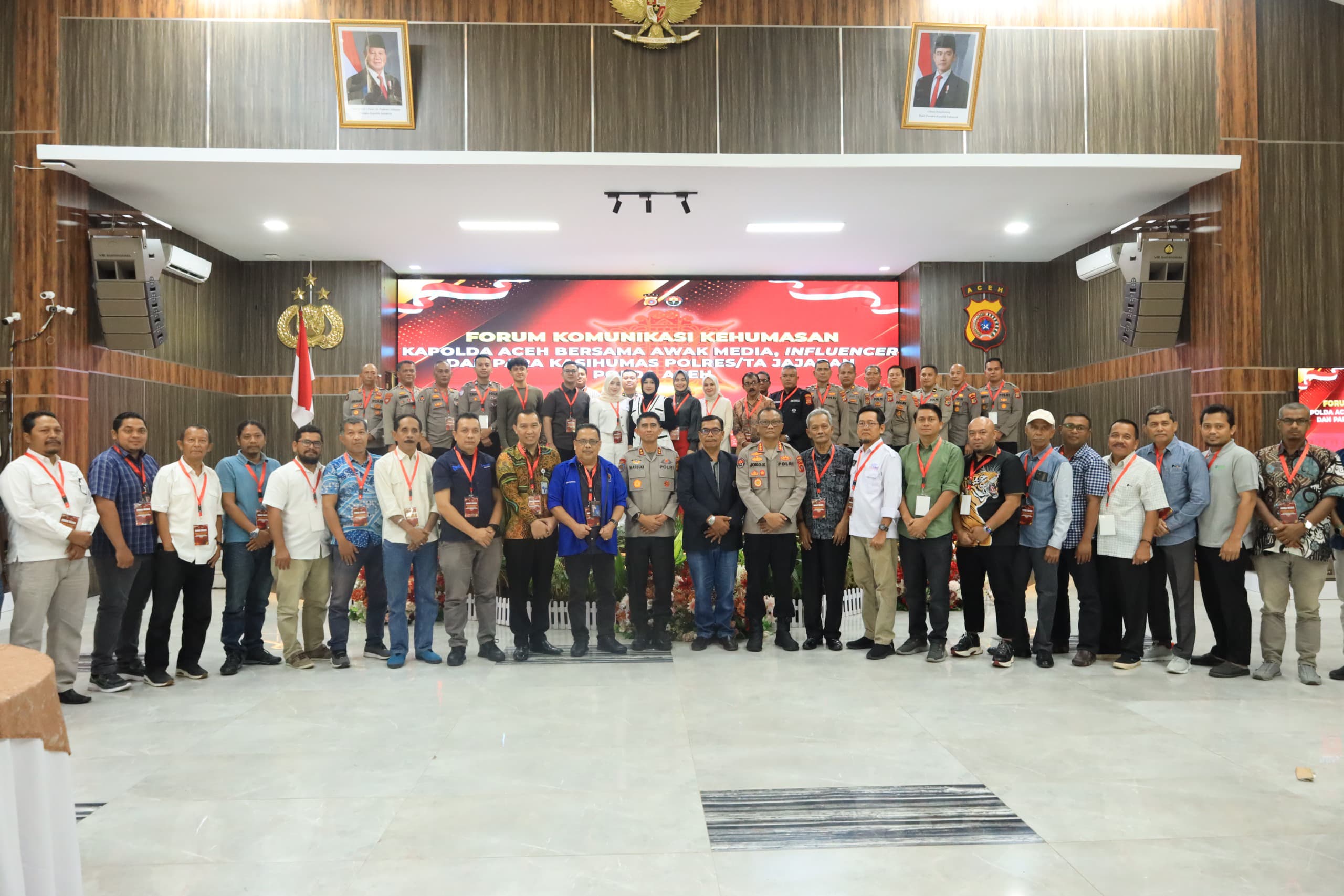 Kapolda Aceh Ajak Awak Media dan Influencer Bangun Narasi Positif Demi Kamtibmas yang Kondusif