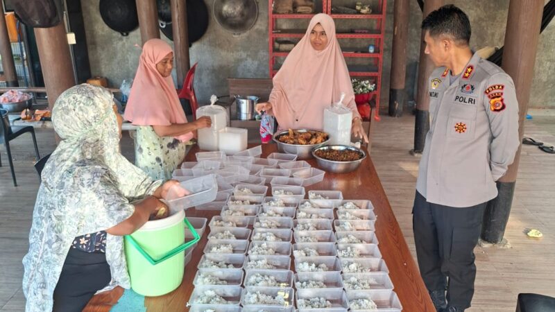 Kapolda Aceh Tinjau Program PMT bagi Ibu Hamil dan Lansia di Gampong Tibang