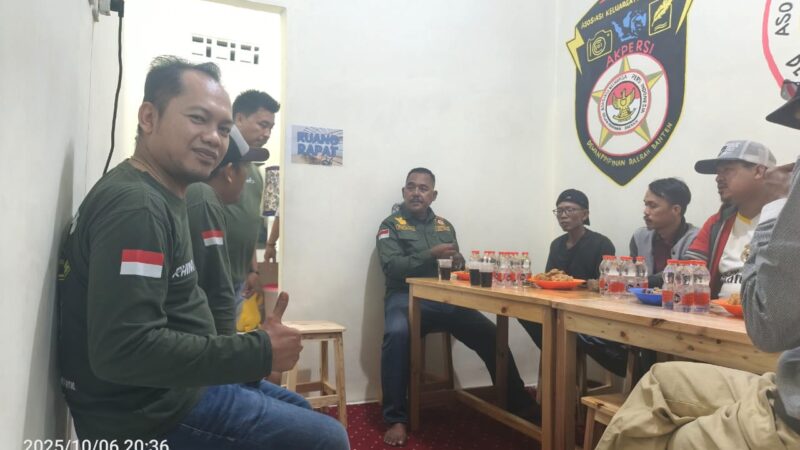 Ketua Umum AKPERSI Rino Triyono, Pimpin Rakor AKPERSI DPD di Banten