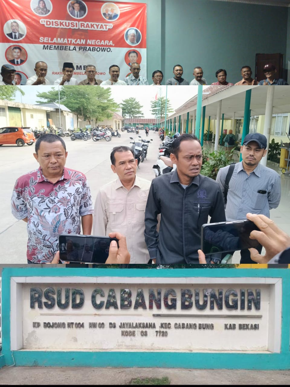 Berdasarkan Keluhan Masyarakat,DPRD Kabupaten Bekasi Lakukan Inspeksi di RSUD Cabangbungin