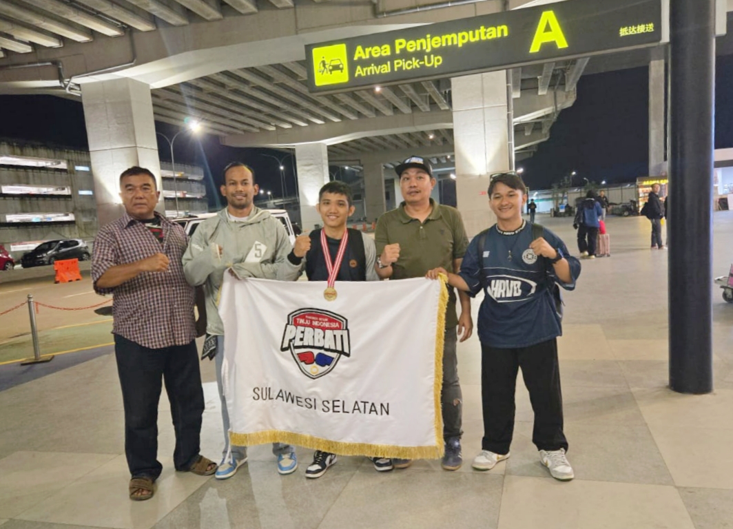 Atlet Binaan PERBATI Sulsel Agrianus  Meraih Medali Emas di Kejuaraan Byon Tryout 2025 di kelas 57 kg Putra