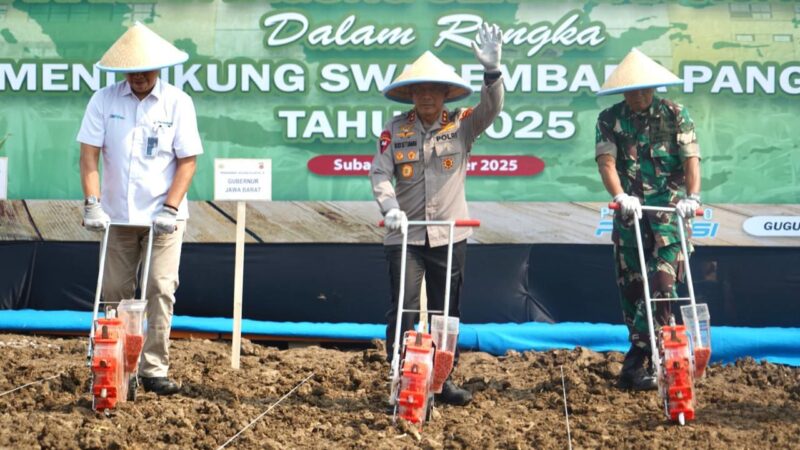 Komitmen Polri dan Petani Jagung Untuk Meningkatkan Ketahanan Pangan Pemerintah Menuju Indonesia Emas 2045