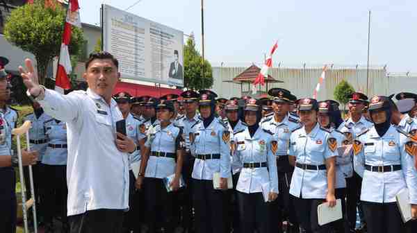 Taruna Politeknik Ilmu Pemasyarakatan Tingkat II Angkatan 58, Laksanakan Kegiatan Praktik Lapangan di Rutan Kelas I Tangerang