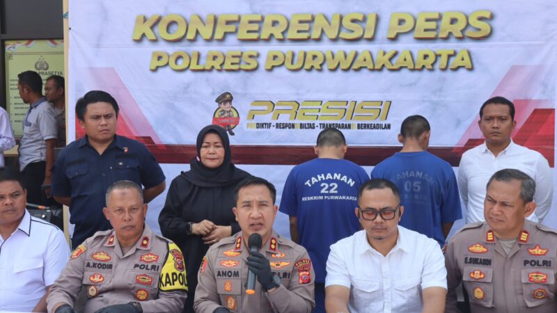Polisi Ungkap Kasus Curanmor di Wilayah Hukum Purwakarta