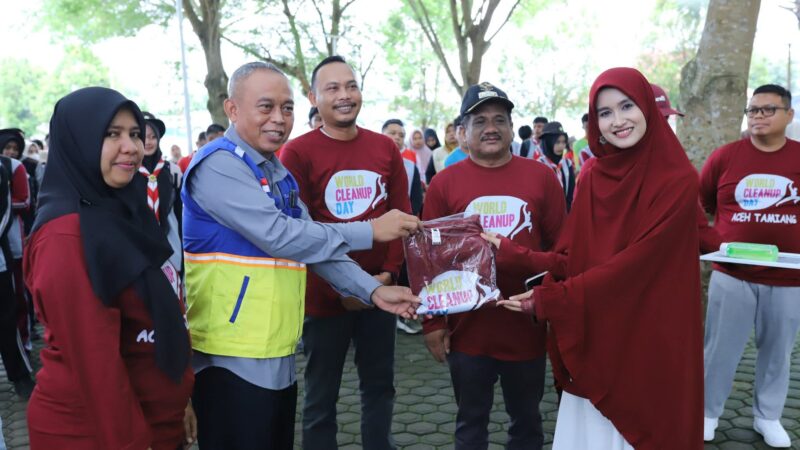 Buka Peringatan World Cleanup Day 2025, Wabup Aceh Tamiang: Kebersihan Adalah Tanggung Jawab Bersama