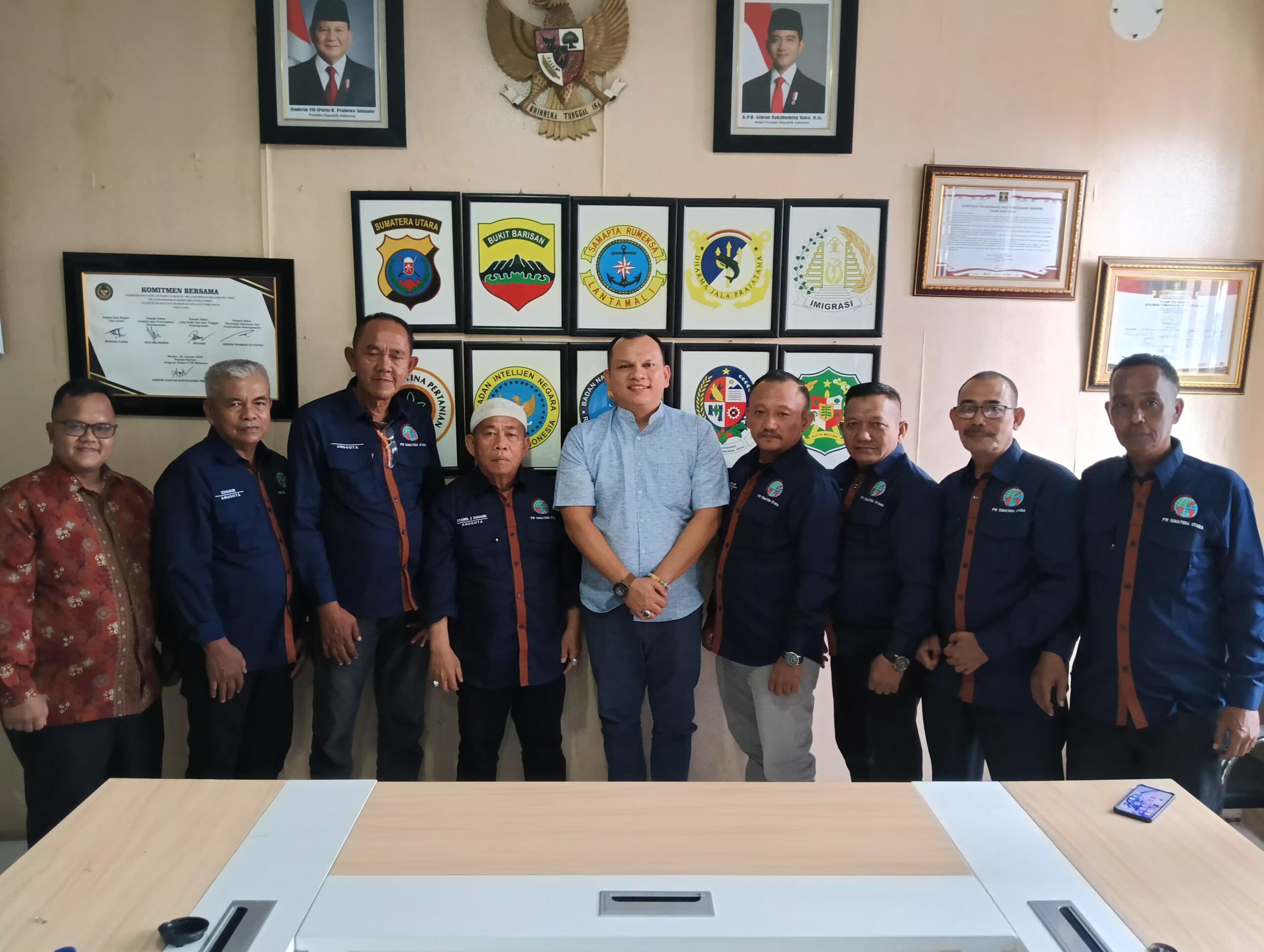 Imigrasi Belawan Terima Kunjungan Silaturahmi IWO Sumut.