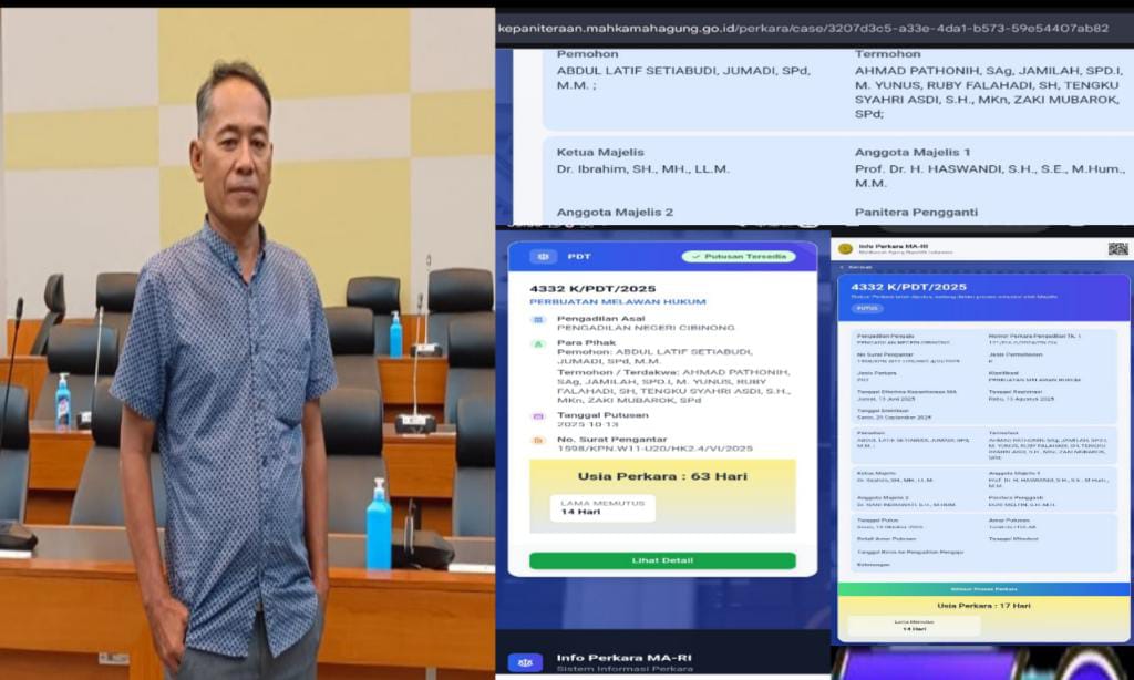 Berdasarkan Putusan Mahkamah Agung Nomor .4332 K/PDT/2025,M.Yunus Sebagai Ahli Waris Yayasan Nur Falah Yang Sah
