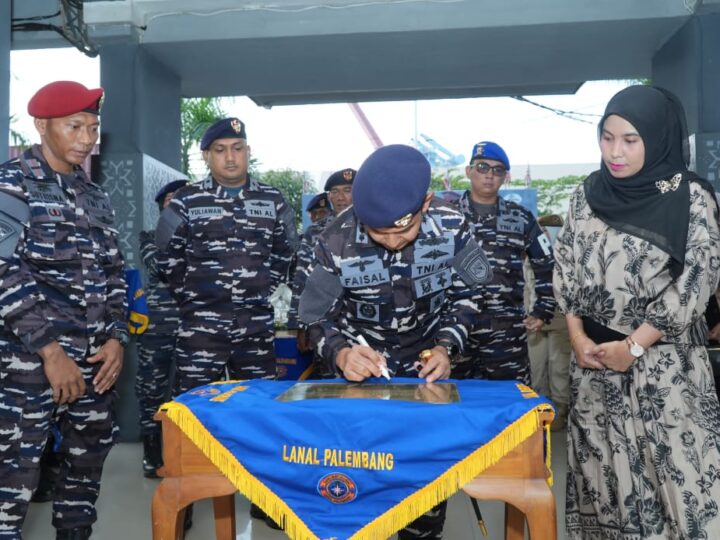 Perintah Presiden dan Panglima TNI Diwujudkan, Danlanal Palembang Resmikan Lorong Sejarah