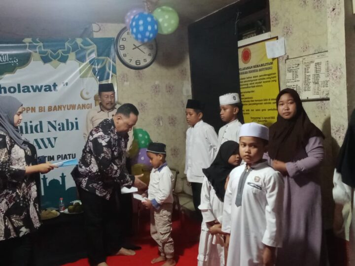 LRPPN-BI Banyuwangi Peringati Maulid Nabi Muhammad SAW 1447 H,dan Santuni Anak Yatim