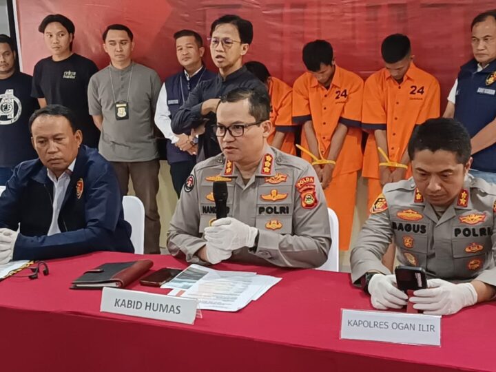 Polisi Ringkus 3 Pelaku Pembunuhan Berencana Sopir Truk di Ogan Ilir 