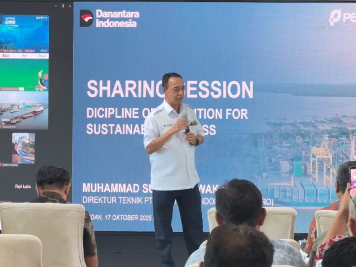 Pelindo Regional 1 Gelar Sharing Session Bersama Direktur Teknik PT Pelabuhan Indonesia (Persero)