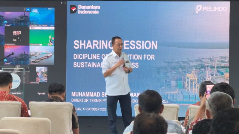 Pelindo Regional 1 Gelar Sharing Session Bersama Direktur Teknik PT Pelabuhan Indonesia (Persero)