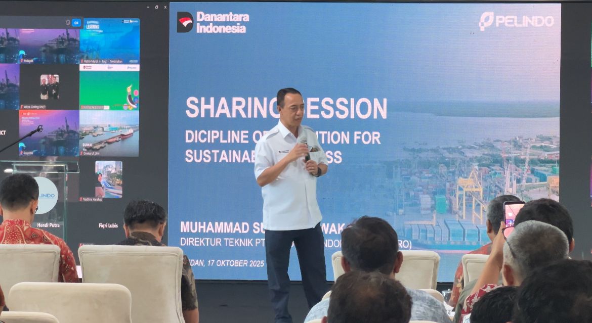 Pelindo Regional 1 Gelar Sharing Session Bersama Direktur Teknik PT Pelabuhan Indonesia (Persero)