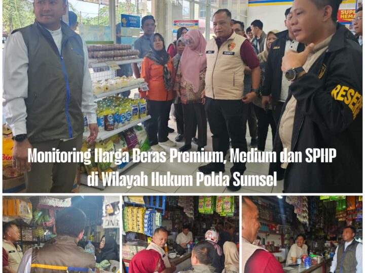 Polda Sumsel Pastikan Harga Beras di PALI dan Muara Enim Sesuai HET