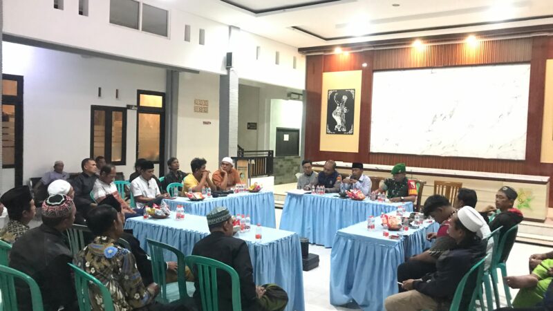 Kades Karangbendo, Himbau Pengusaha Tetap Jaga Kondusifitas Masyarakat Saat Menjalankan Usaha