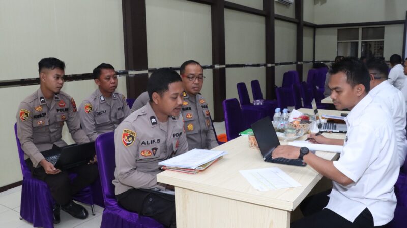 Itwasda Polda Kalsel Laksanakan Audit Kinerja Tahap II di Polres Hulu Sungai Utara