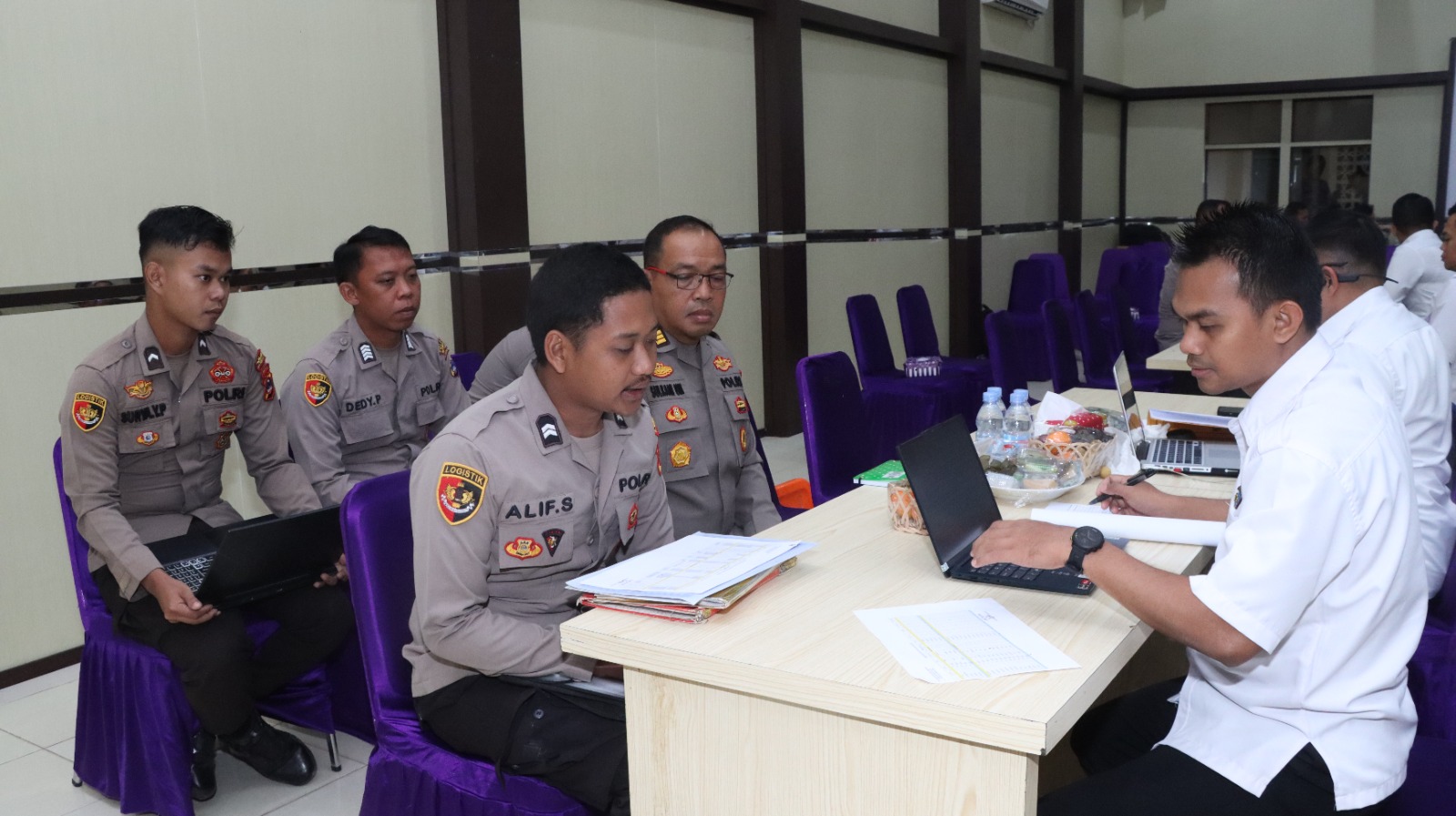 Itwasda Polda Kalsel Laksanakan Audit Kinerja Tahap II di Polres Hulu Sungai Utara