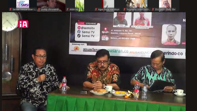 Dialog Nasional SMSI,Kapuspenkum Kejagung RI : Literasi Hukum dan Etika Digital Demi Kebebasan Berekspresi