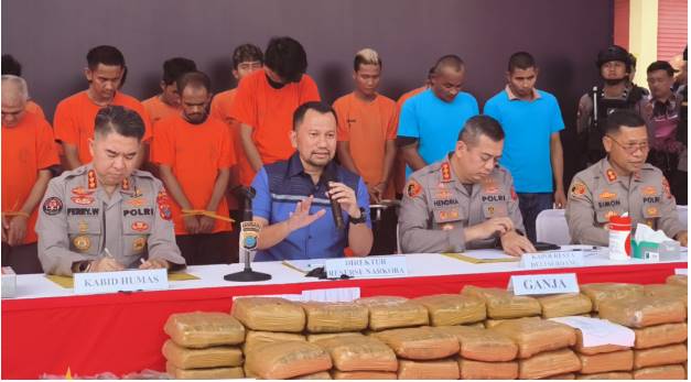 Selamatkan Jutaan Jiwa,Polda Sumut Ungkap 862 Kasus Narkotika di Tiga Wilayah