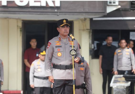 Kapolda Sumut Pimpin Sertijab Kapolrestabes Medan dan Direktur Reserse Narkoba 