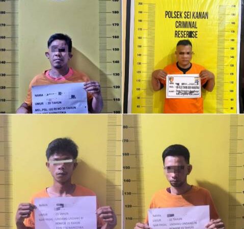 Polres Labusel Ungkap 4 Kasus Narkoba Dalam Sepekan 