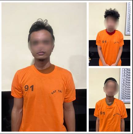 Polrestabes Medan Tangkap Tiga Pengedar Ekstasi, 500 Butir Pil Ekstasi Disita 