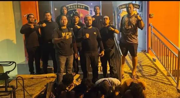 Lima Pelaku Curanmor Dibekuk Polres Deliserdang 