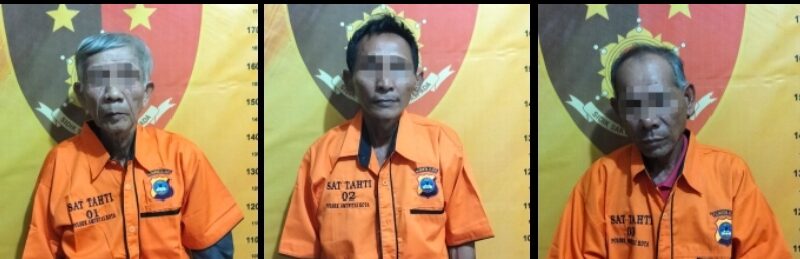 Pemberantasan Penyakit Masyarakat”: Polsek Amuntai Tengah,Tangkap Tiga Pria Terlibat Judi Togel di Pinggir Jalan