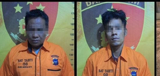 Polsek Amuntai Tengah Amankan Dua Pria Beserta Barang Bukti Sabu 1,83 Gram dari Banjarbaru 