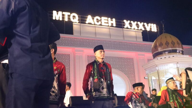 Kapolda Aceh Hadiri Pembukaan MTQ ke-XXXVII di Pidie Jaya