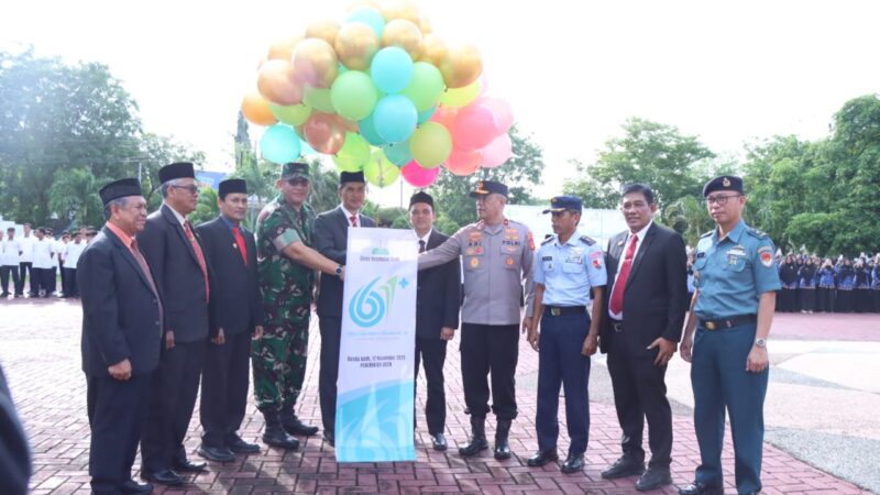 Wakapolda Aceh Hadiri Peringatan Hari Kesehatan Nasional ke-61 Tahun 2025