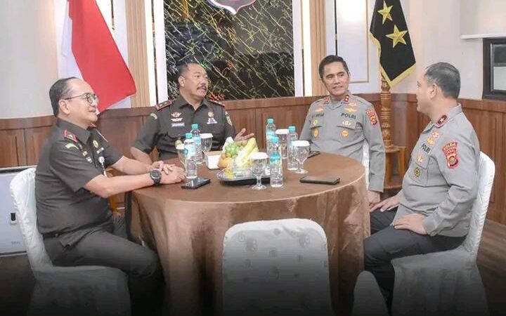 Memperkuat Koordinasi,Demi Mewujudkan Proses Hukum Yang Cepat dan Transparan,Kajati Jambi Kunjungi Kapolda Jambi 