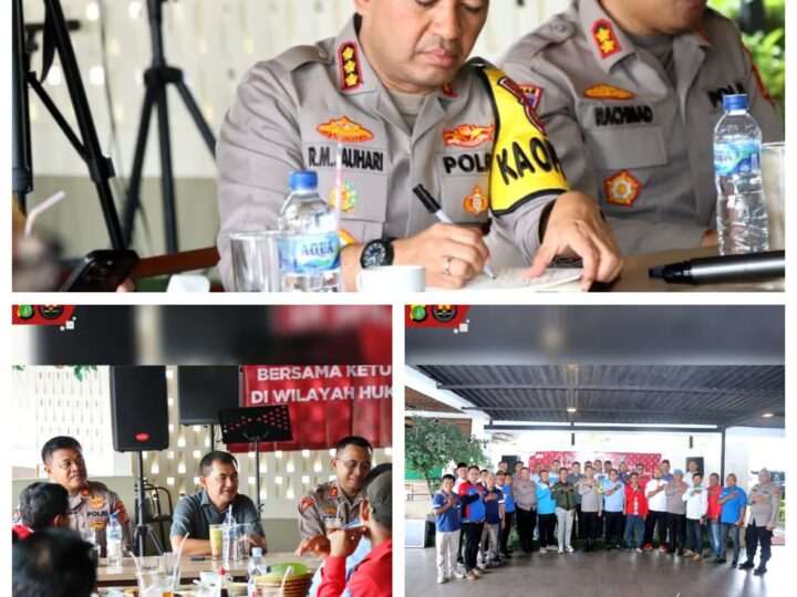 Kapolres Metro Tangerang Kota Jalin Silaturahmi Bersama Elemen Serikat Buruh
