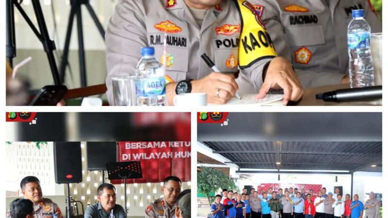 Kapolres Metro Tangerang Kota Jalin Silaturahmi Bersama Elemen Serikat Buruh