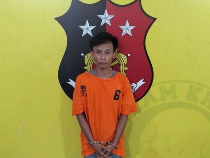 Polsek Kualuh Hulu Amankan Pengedar Narkotika Jenis Sabu di Desa Simangalam Labuhan Batu 