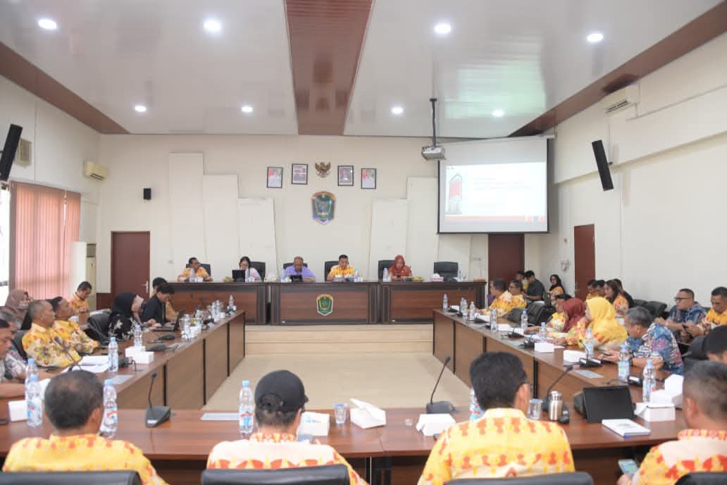 Bupati Hendri Yanto Sitorus Pimpin Rapat Koordinasi, Monitoring, dan Evaluasi Program Pencegahan Korupsi Terintegrasi