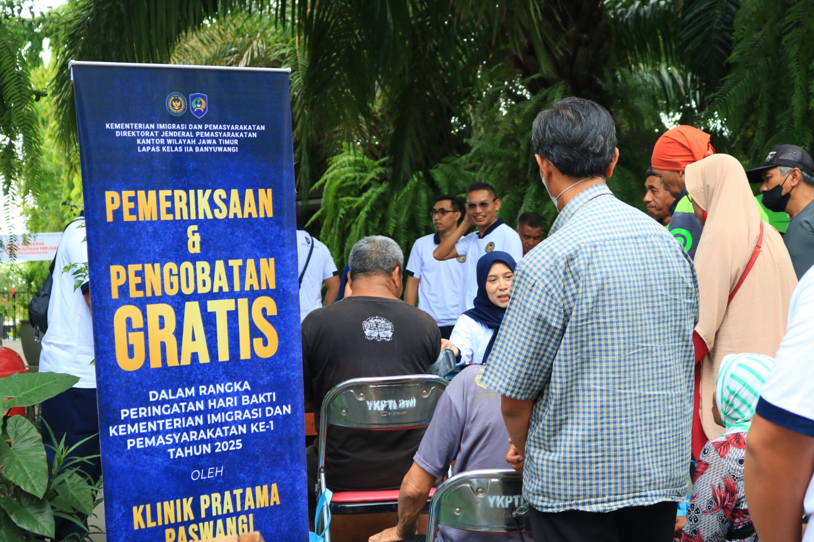 Lapas Banyuwangi Hadir untuk Masyarakat dengan Berikan Layanan Kesehatan Gratis