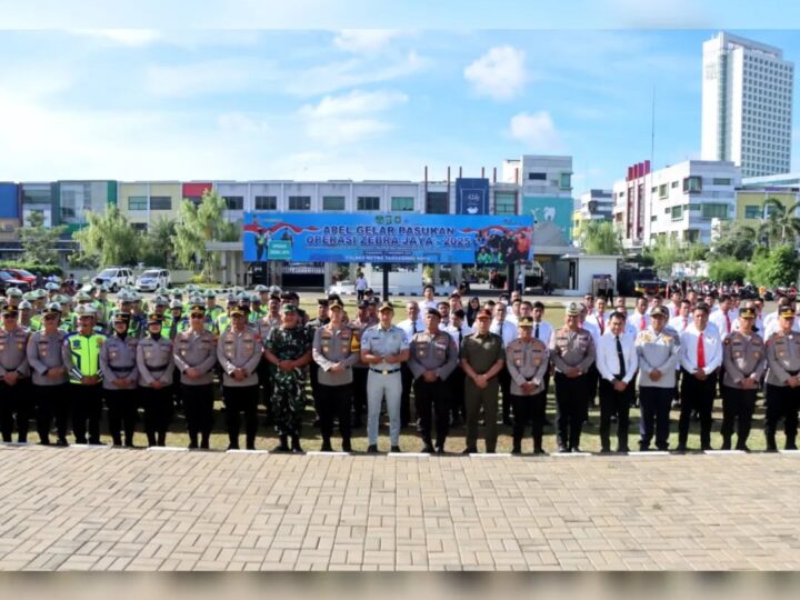 Polres Metro Tangerang Kota Gelar Apel Pasukan Operasi Zebra Jaya 2025