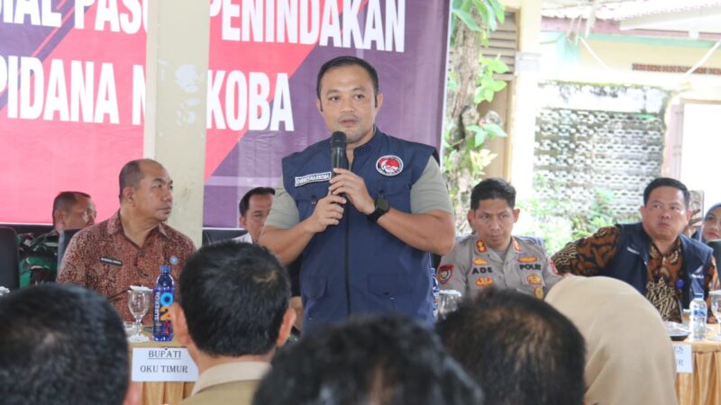 Pemulihan Pasca Narkoba di OKU Timur, Warga Diminta Tak Takut Melapor Untuk Direhabilitasi 