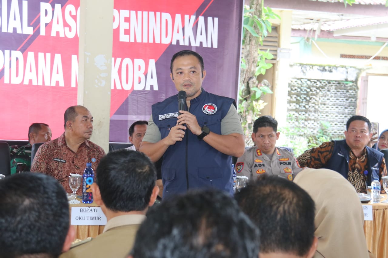 Pemulihan Pasca Narkoba di OKU Timur, Warga Diminta Tak Takut Melapor Untuk Direhabilitasi 