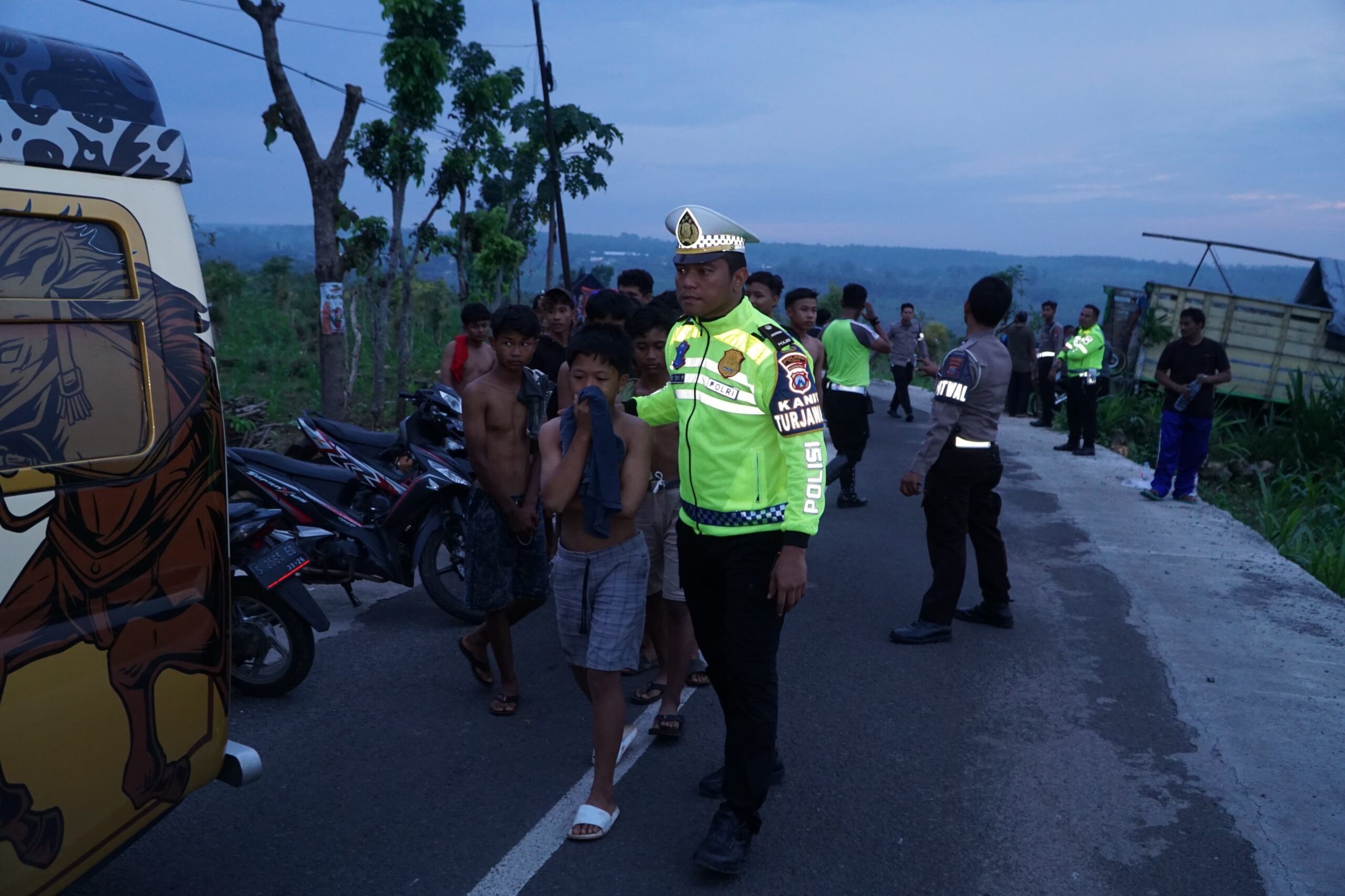 Operasi Zebra Semeru Polres Tuban Amankan 21 Remaja Pelaku Balap Liar