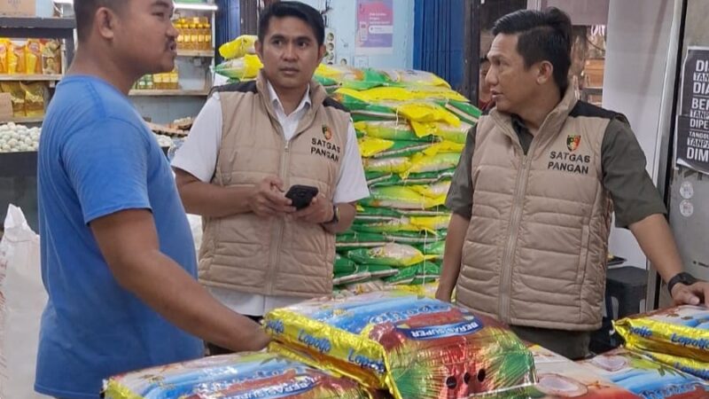 Satgas Pangan Polda Kalsel Turun ke Pasar Centra Antasari, Pantau Harga dan Ketersediaan Bahan Pokok