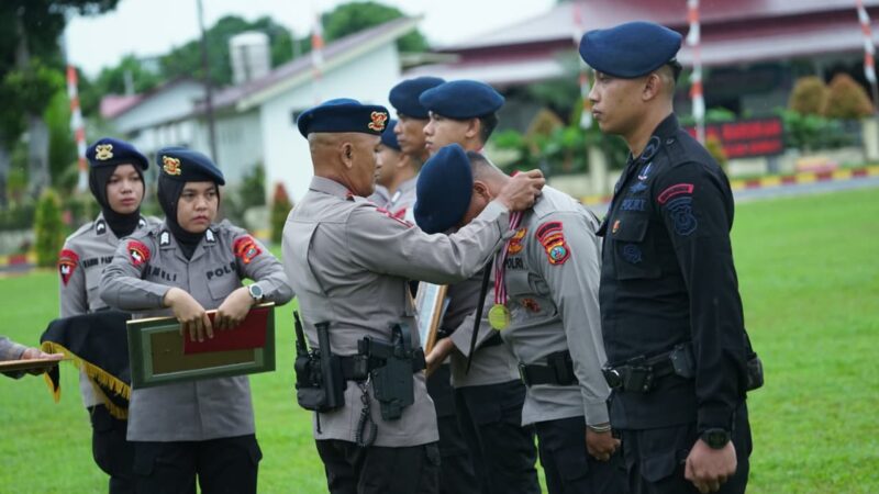 Apel Kesiapsiagaan Brimob Sumut : Penghargaan untuk Sang Juara, Komitmen Siaga Bencana, dan Pengabdian Tanpa Batas