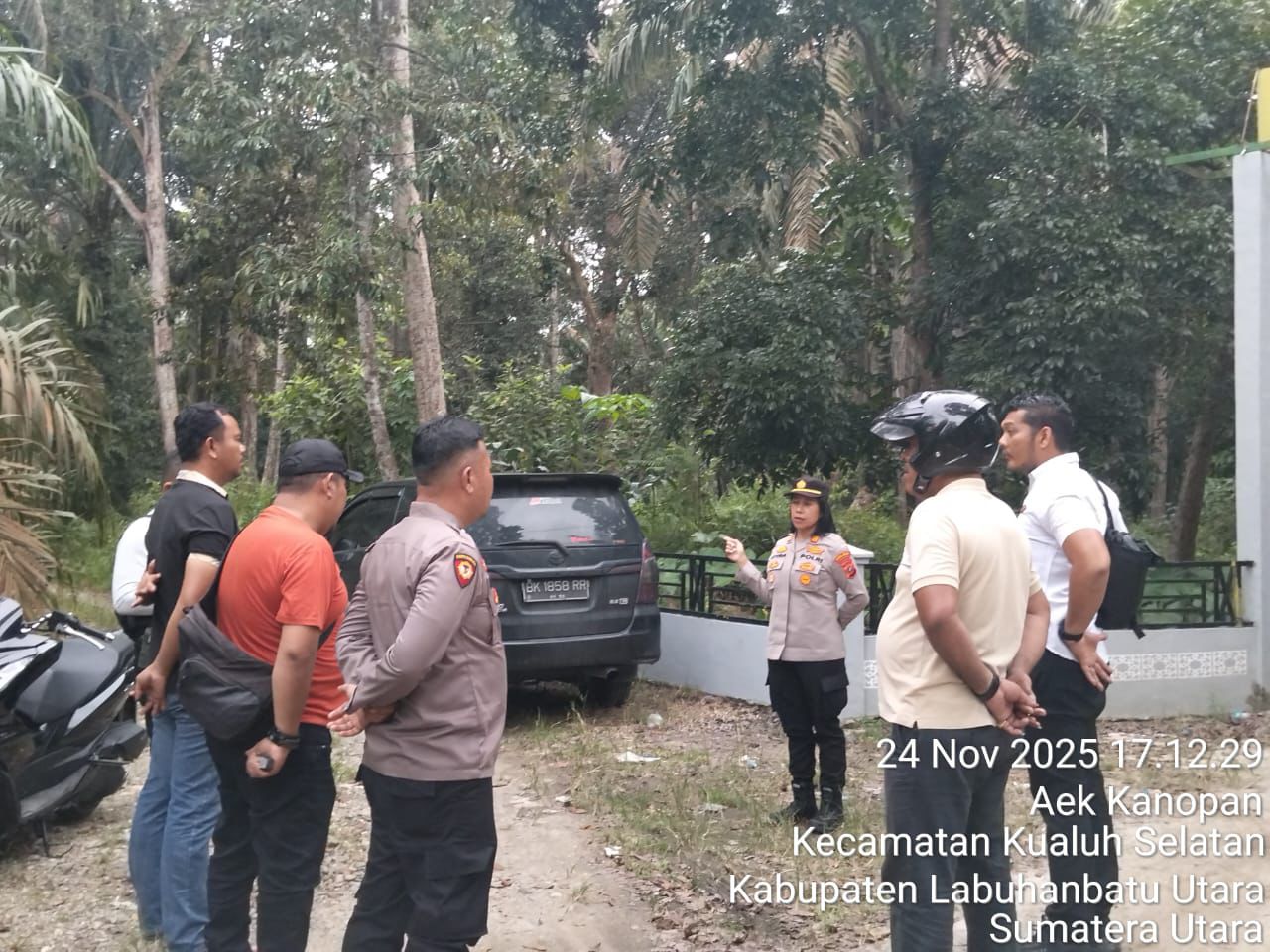 Operasi GSN di Sidua Dua: Polisi Temukan Barang Bekas Sabu dan Musnahkan Lokasi Transaksi