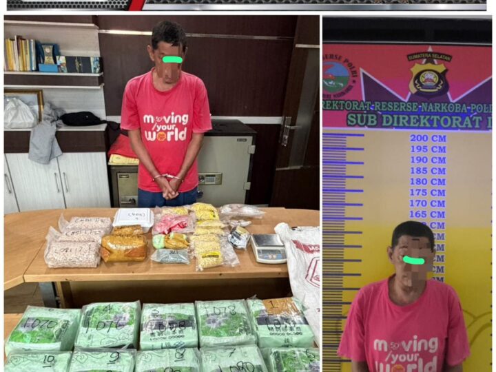 Polda Sumsel Bongkar Modus Baru: Narkoba Rp21 M Dilabeli ‘Wajib Video Unboxing’
