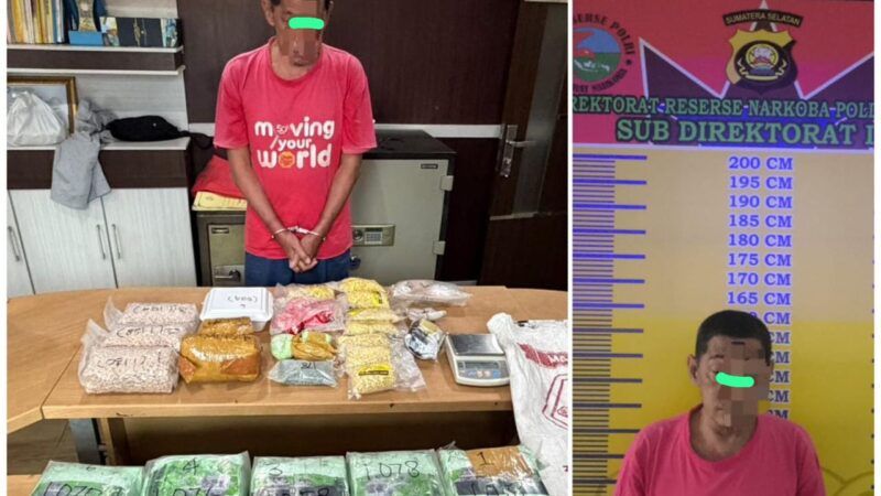 Polda Sumsel Bongkar Modus Baru: Narkoba Rp21 M Dilabeli ‘Wajib Video Unboxing’