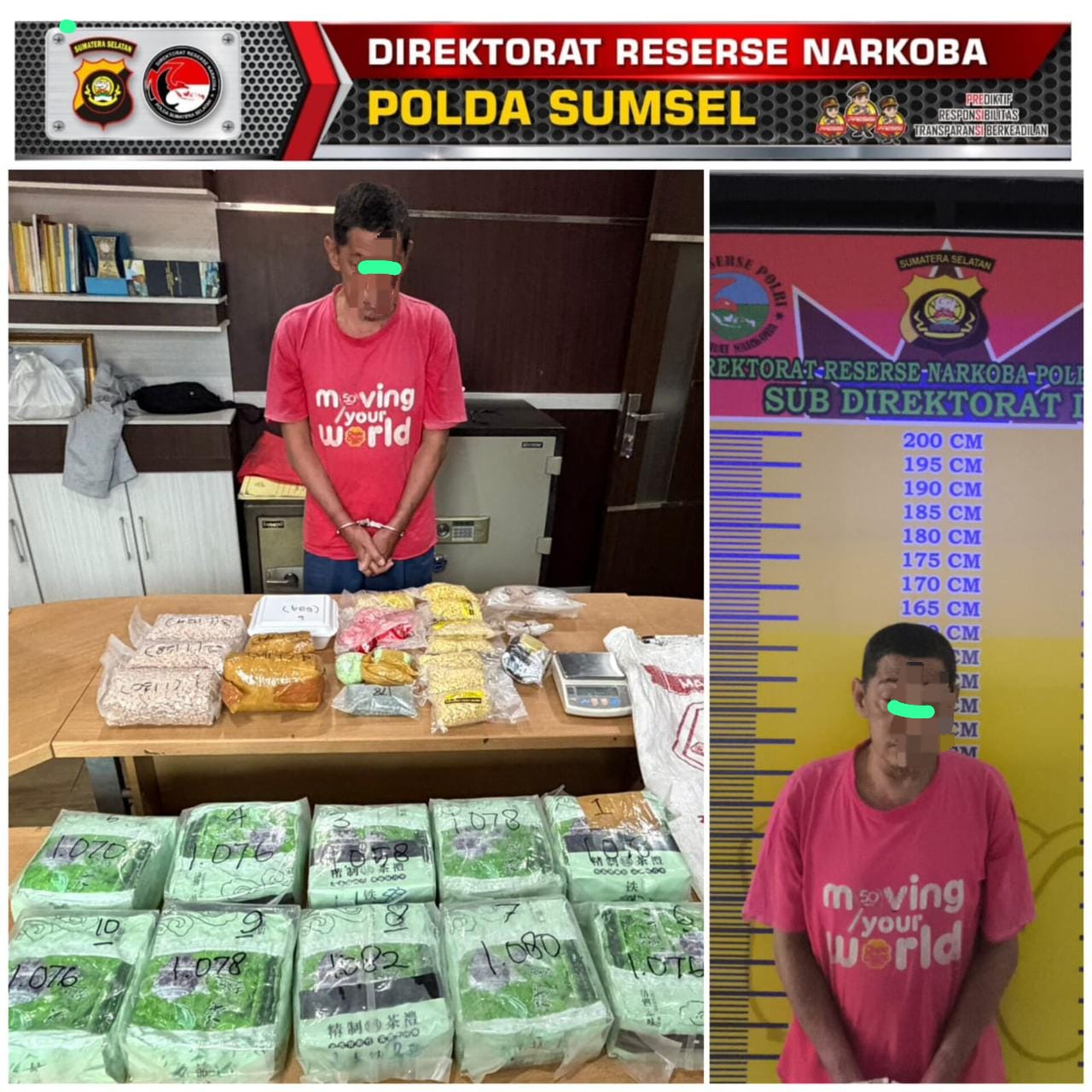 Polda Sumsel Bongkar Modus Baru: Narkoba Rp21 M Dilabeli ‘Wajib Video Unboxing’