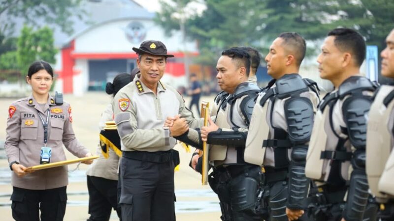 Polresta Banjarmasin Raih Penghargaan Prestasi Dari Kapolri Saat Apel Kasatwil 2025,di Bogor Jawa Barat 