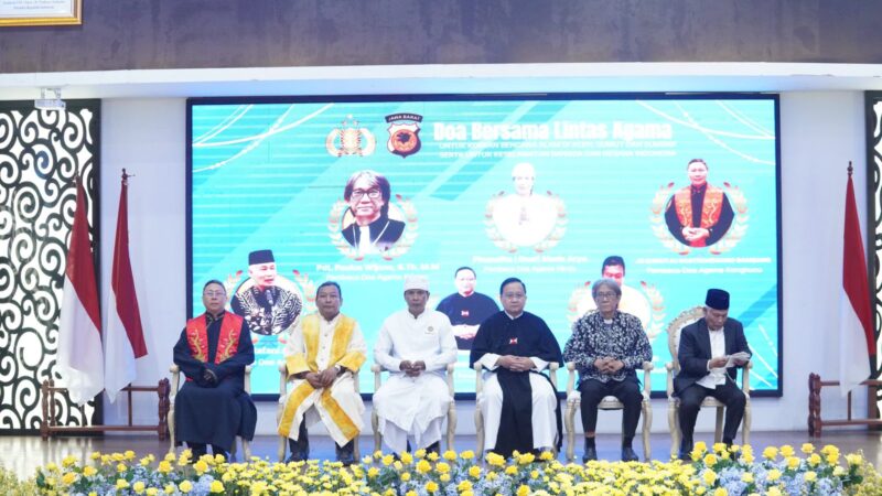 Polda Jabar Gelar Doa Bersama Antar Lintas Agama,Untuk Korban Bencana Alam di Aceh,Sumut dan Sumbar